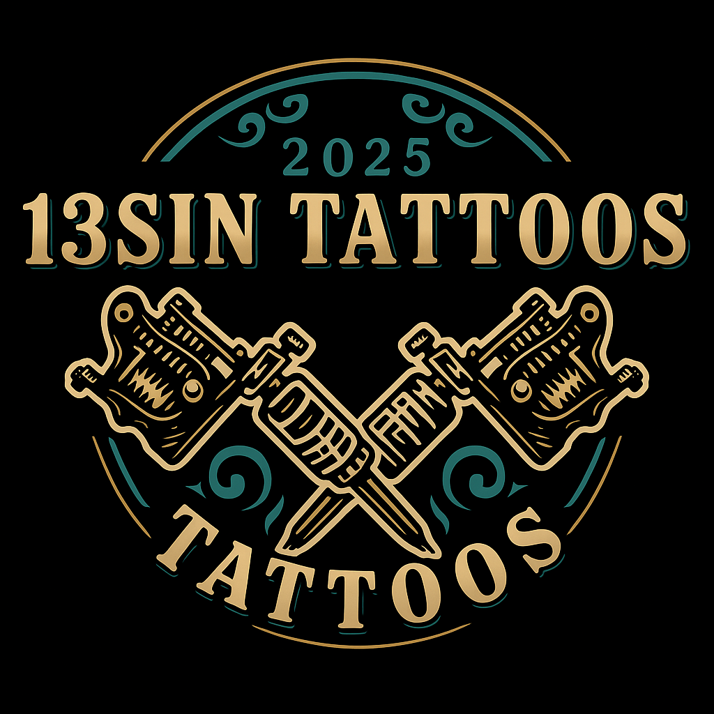 13sin Tattoos Logo